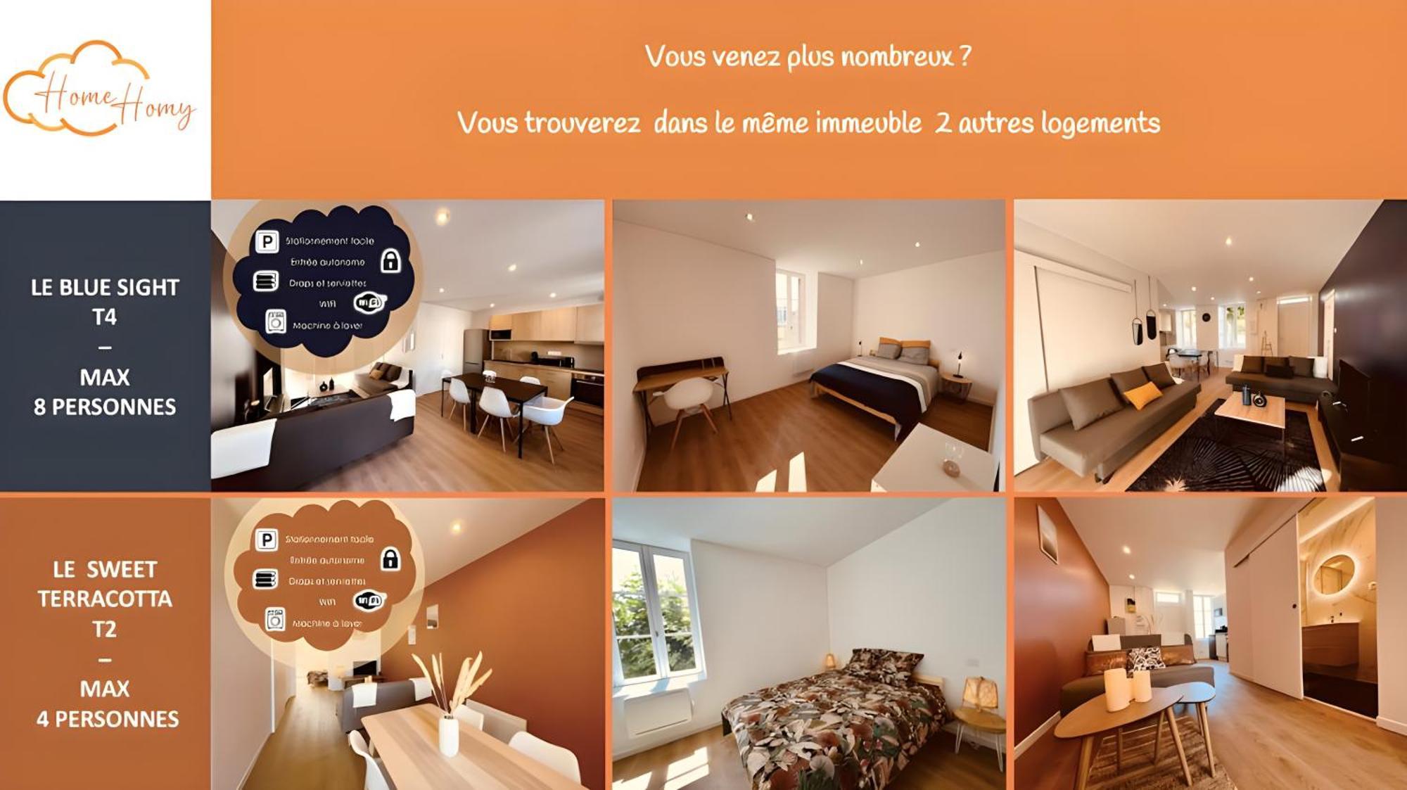 Montluçon Le Golden Garden - Home Homy מראה חיצוני תמונה