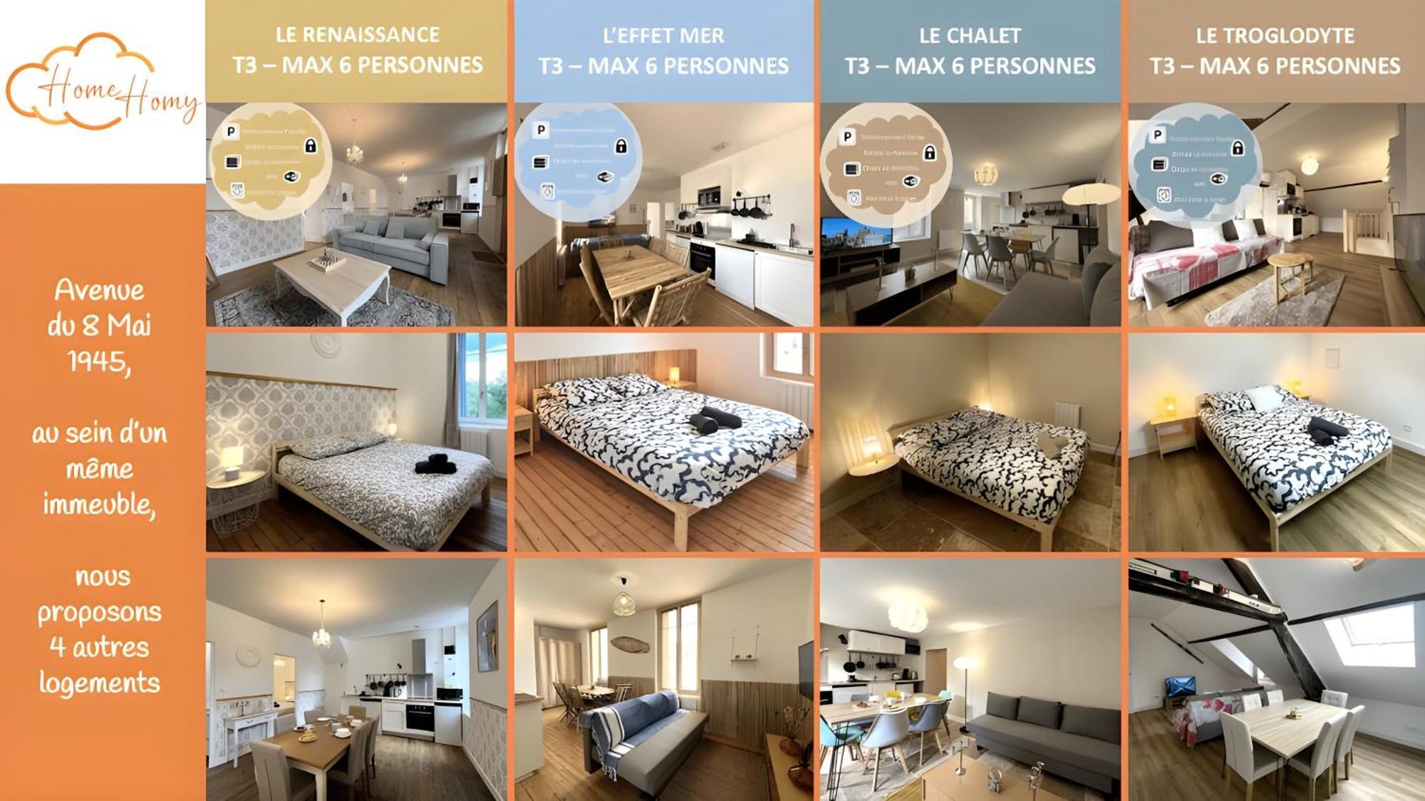 Montluçon Le Golden Garden - Home Homy מראה חיצוני תמונה